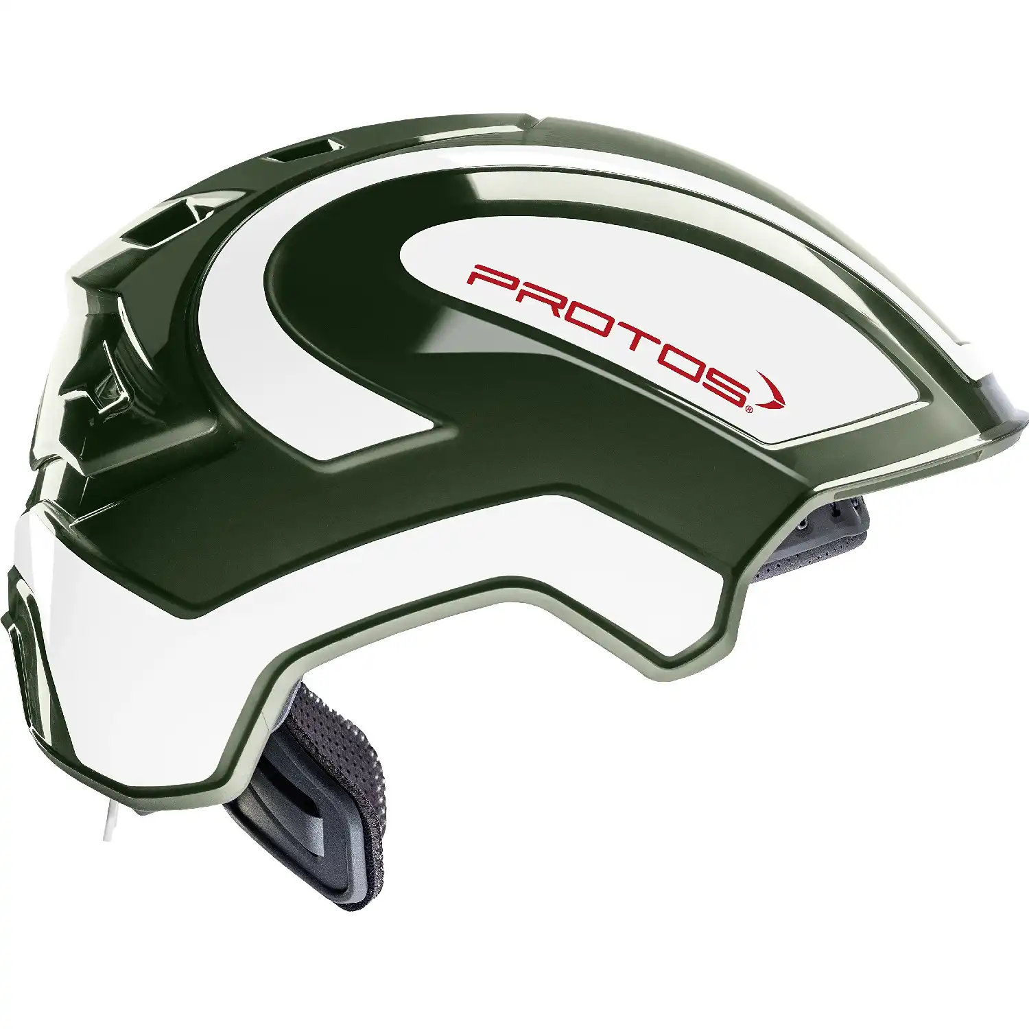 Schutzhelm "INTEGRAL INDUSTRY BG BAU" EN 397 in oliv/weißreflex - Thumbnail 1