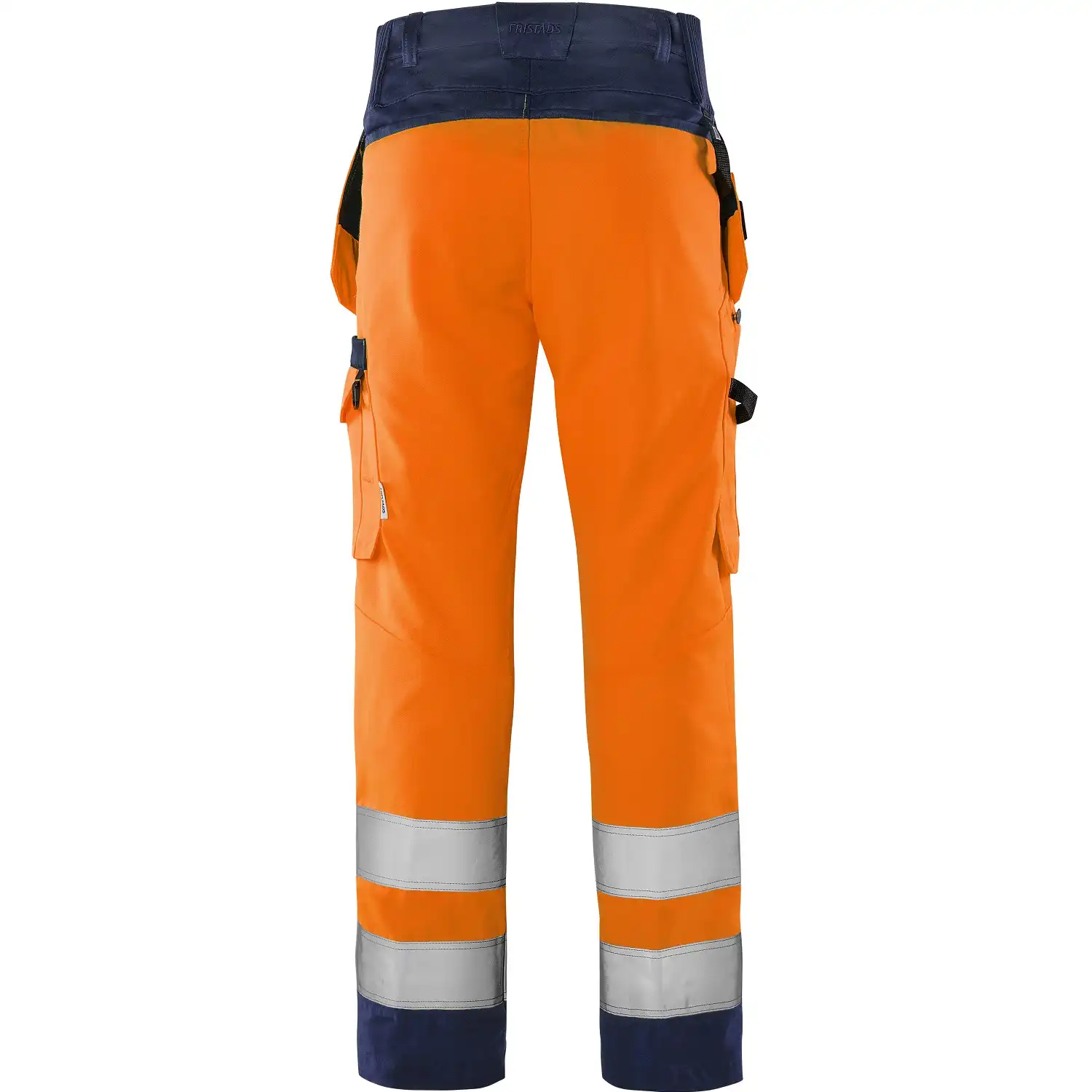 Warnschutz Handwerkerhose Kl. 2 "2641 GPLU" Green Trofta in orange/marine, C52 - Thumbnail 2