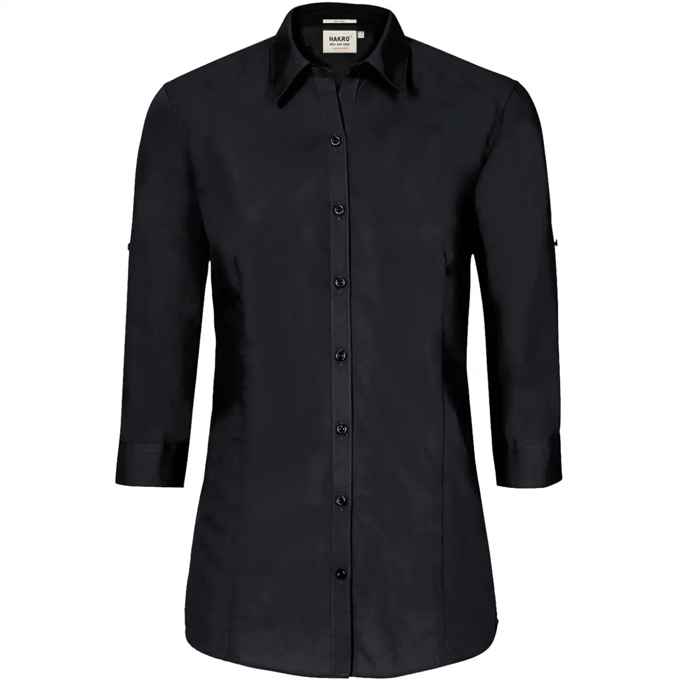 Bluse Vario 3/4 Arm Performance 120 in schwarz, L - Thumbnail 1