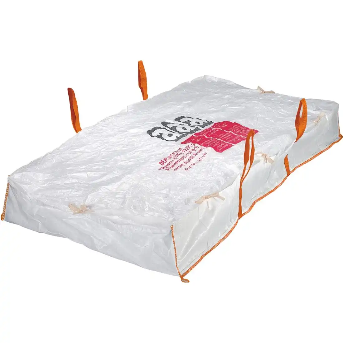 Asbest Platten-Bags PP-Gewebe 320x125x30cm „ASBEST“ 1500kg - Bild 1