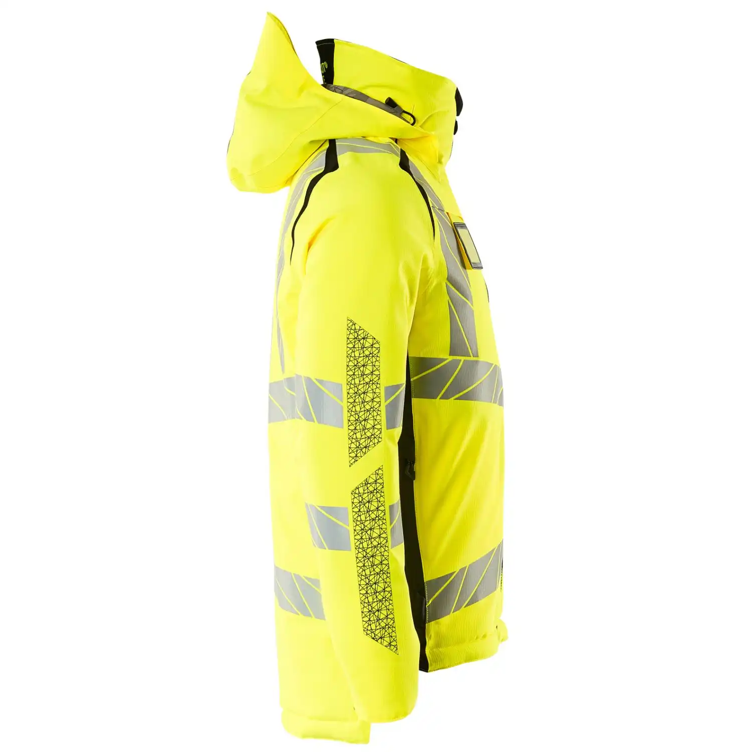 Warnschutz Winterjacke "ACCELERATE SAFE" in gelb/schwarz, XXL - Thumbnail 4