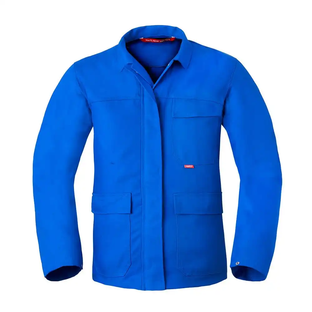 Multinorm Langjacke "3153" Force in kornblau, 56 - Bild 1