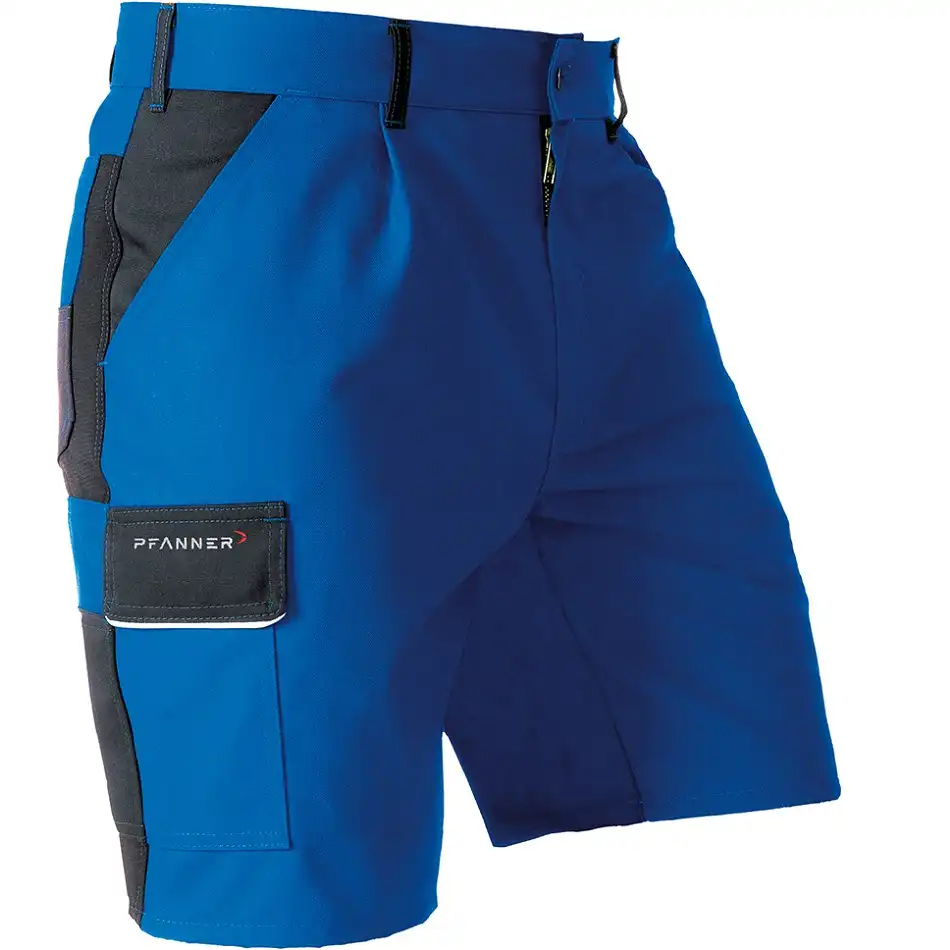 Shorts "StretchZone" in blau/schwarz, 48 - Bild 1