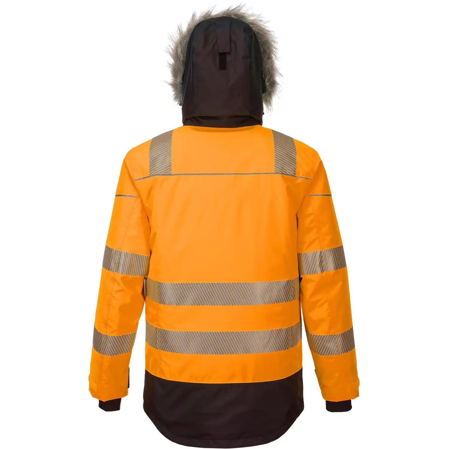 Warnschutz Winterparka "PW369" PW3 in orange/schwarz, S - Thumbnail 2