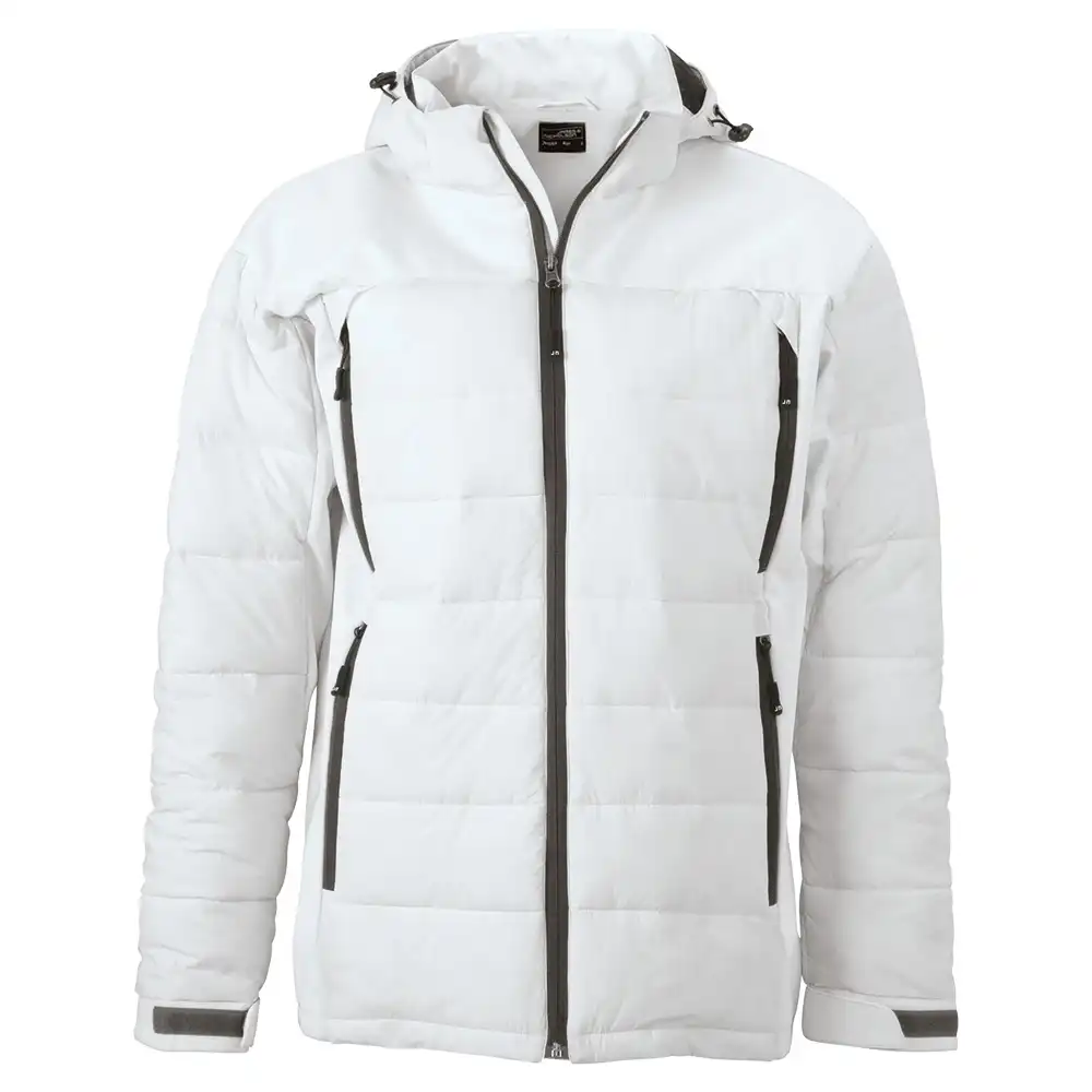 Outdoor Hybridjacke "JN1050" in white, 3XL - Bild 1