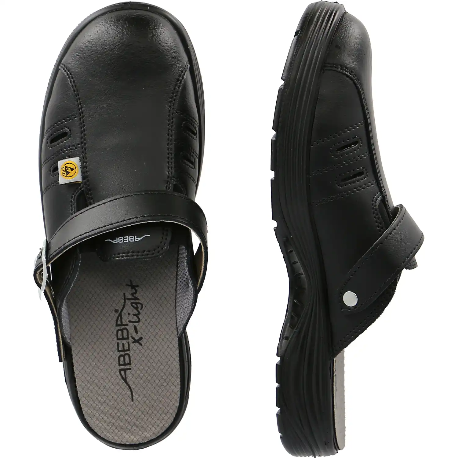 Sicherheitsclogs SB "7131042" ESD X-Light schwarz in 39 - Thumbnail 2