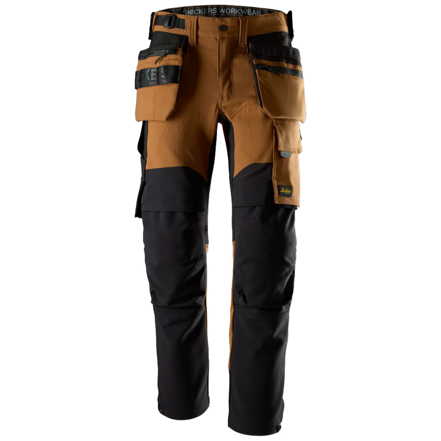 Stretch-Arbeitshose "6220" RuffWork in braun/schwarz, 44 - Thumbnail 1