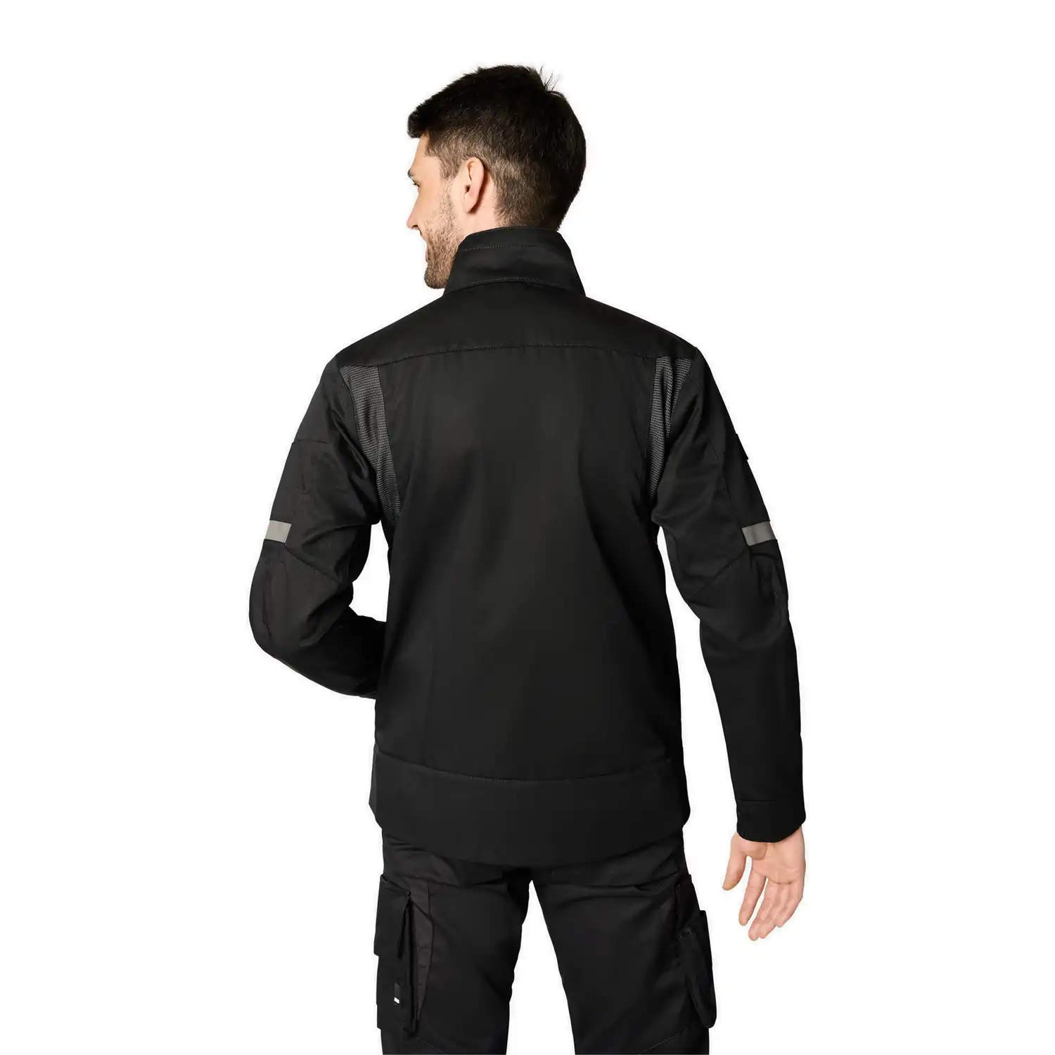 Arbeitsjacke "FRANK" in schwarz, L - Thumbnail 2