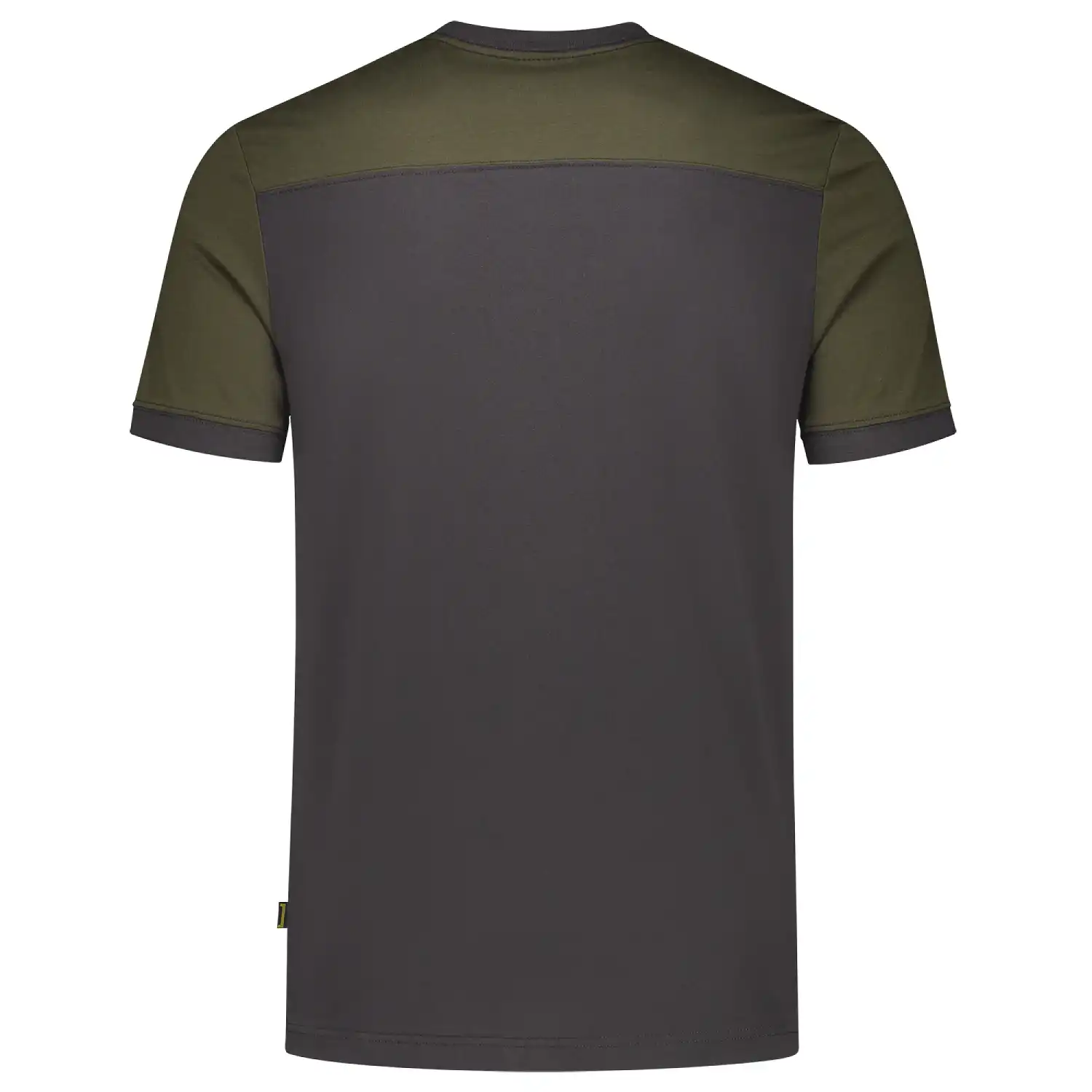 T-Shirt Bicolor "102006" Workwear in XS, dark grey/army - Thumbnail 2