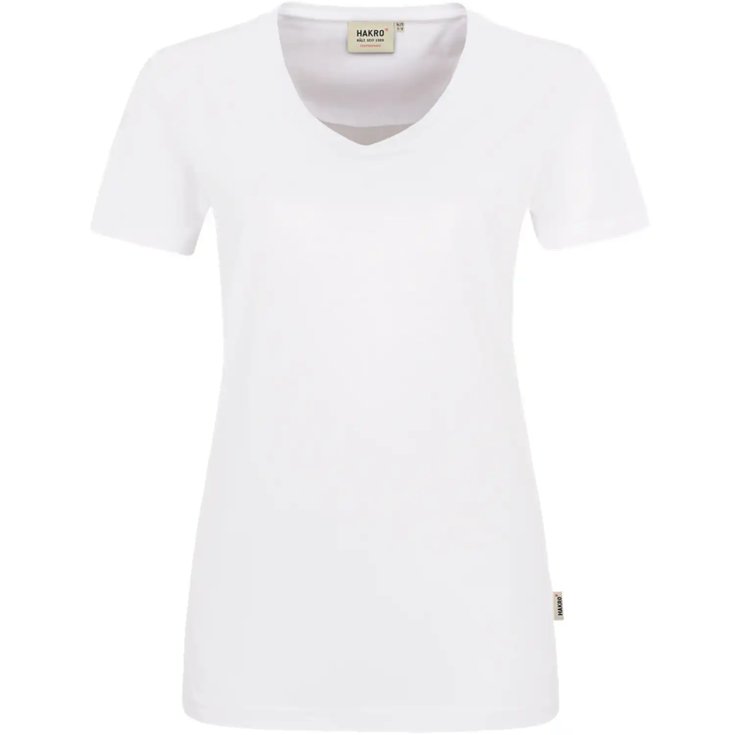 Damen V-Shirt "PERFORMANCE" 181 in M, Weiß - Bild 1