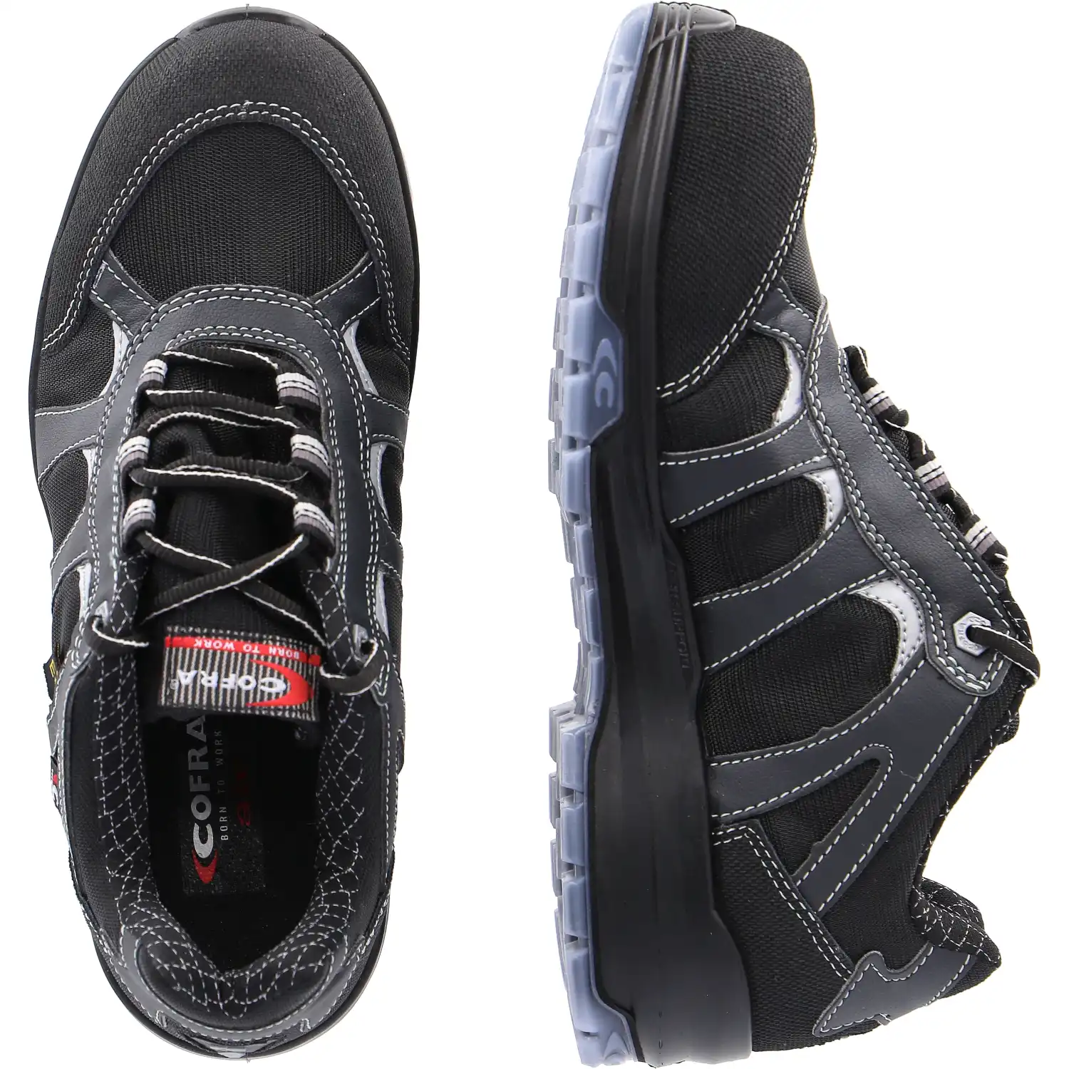 Sicherheitshalbschuhe SB "FRANKLIN BLACK" Wellness in 44 - Thumbnail 2