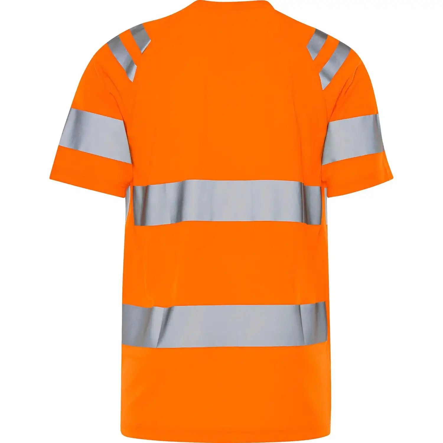 Warnschutz T-Shirt "7860 GPST" Kl.3 in Orange, L - Thumbnail 2