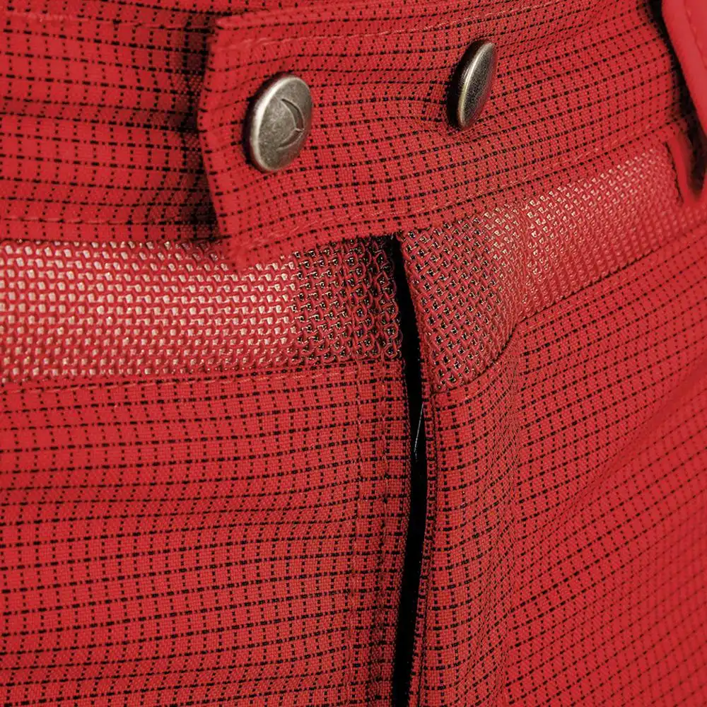 Forst- und Schnittschutzhose "VENTILATION" Typ C rot in M - Thumbnail 4