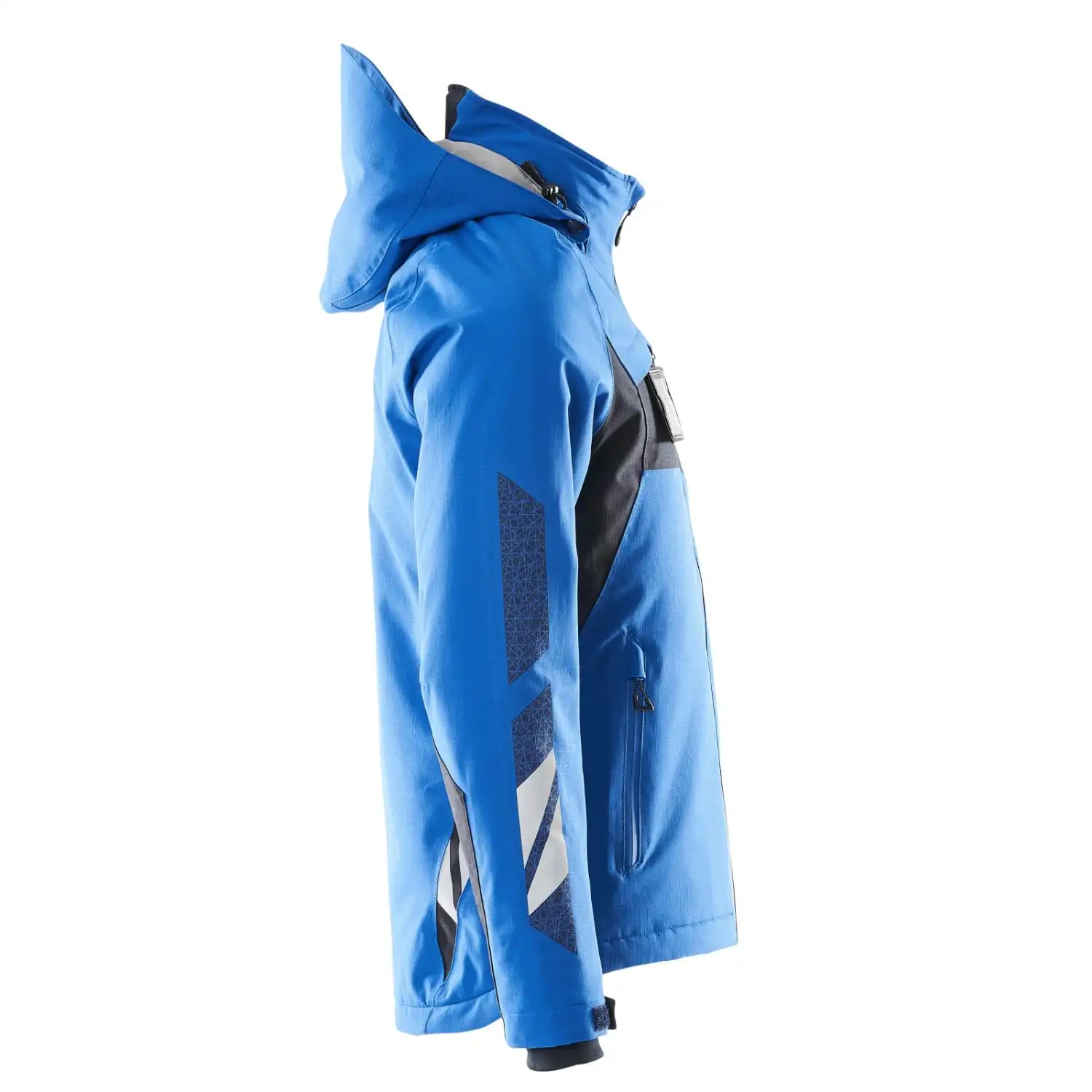 Winterjacke mit CLIMASCOT® "ACCELERATE" in azurblau/schwarzblau, M - Thumbnail 4