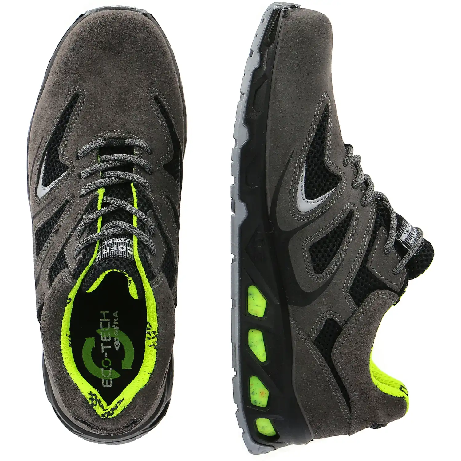 Sicherheitshalbschuhe S1P "BAR GREY" GREENfit in 42 - Thumbnail 2
