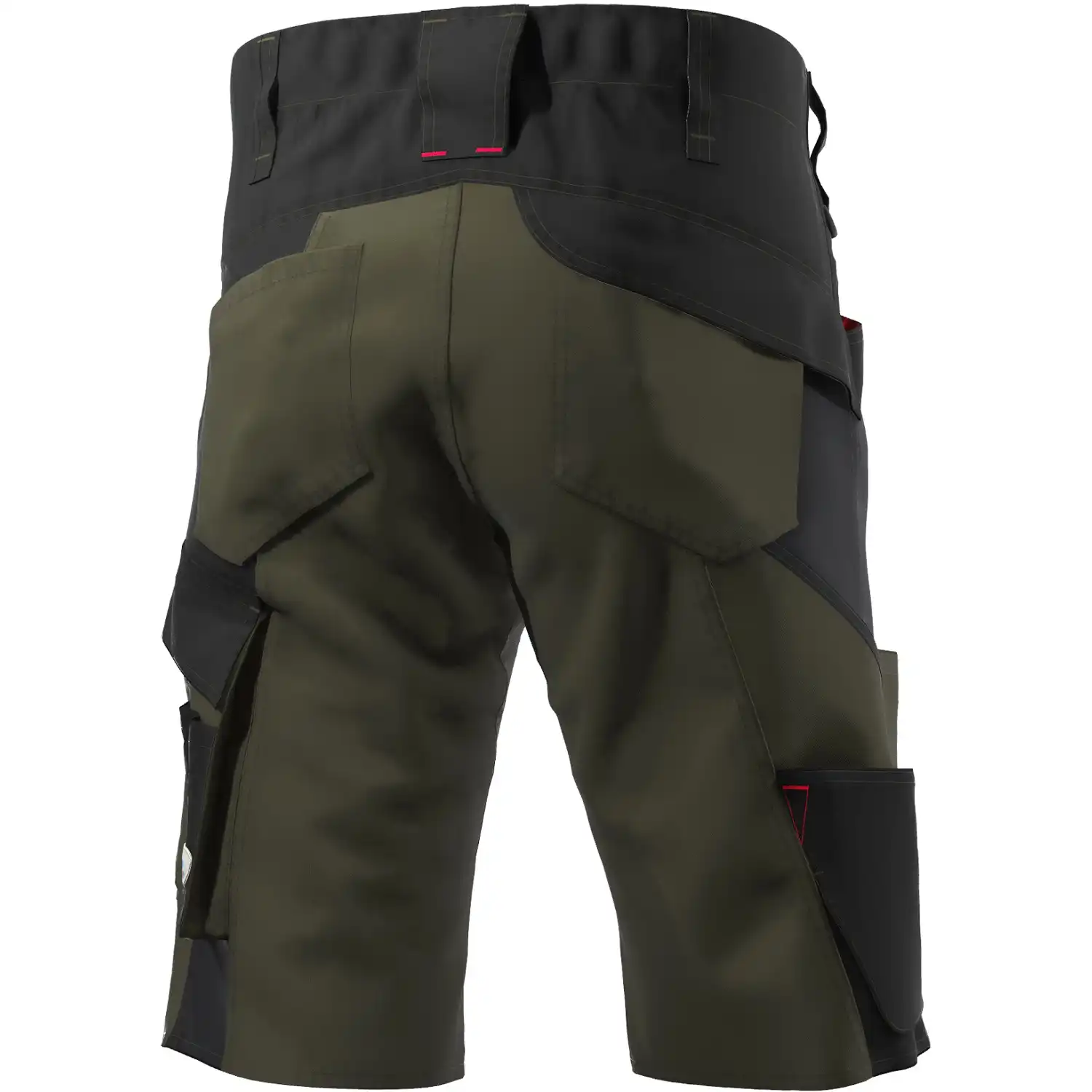 Shorts "1824-565" BPlus Green in oliv/schwarz, 44 - Thumbnail 2