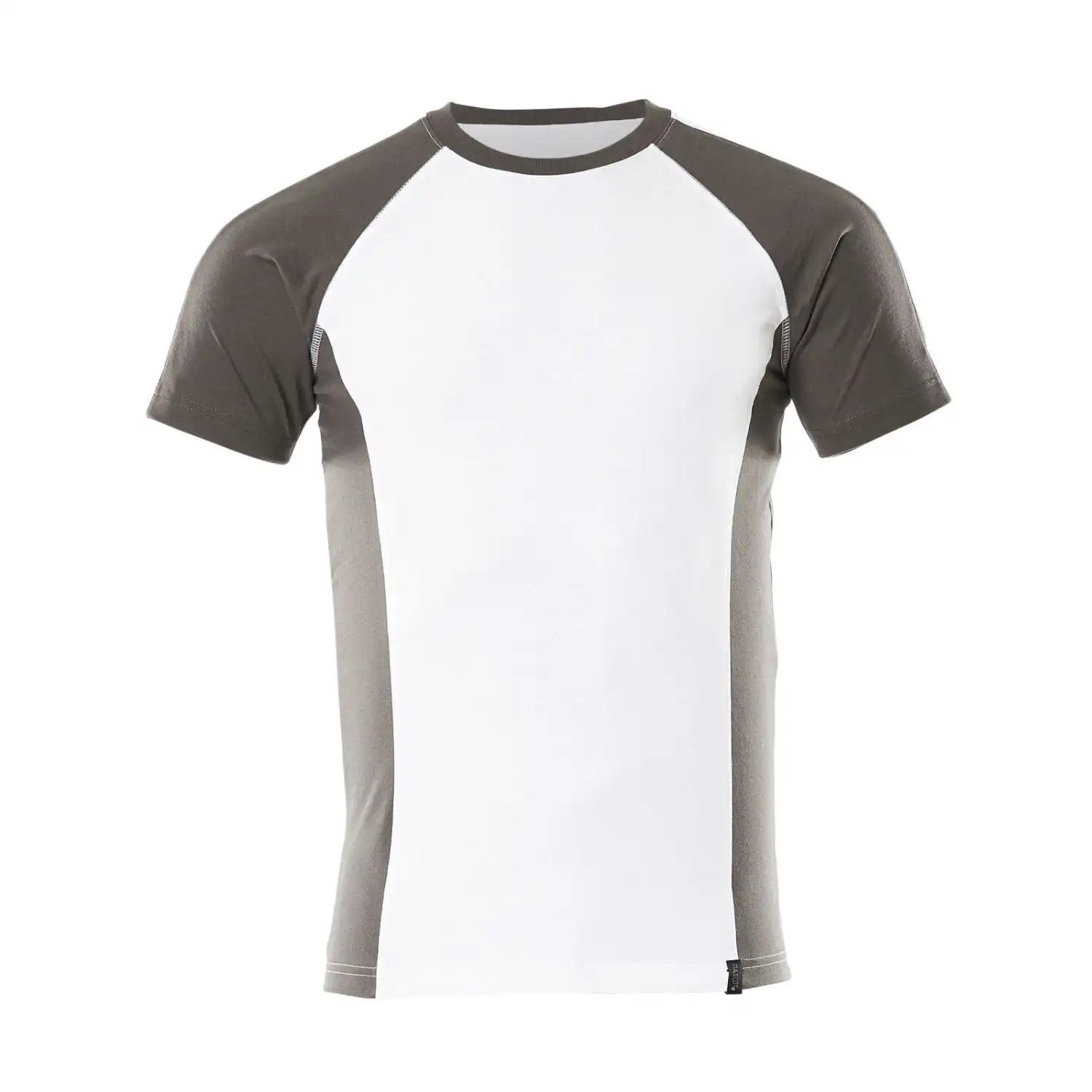 T-Shirt "POTSDAM" Unique in weiß/anthrazit, M - Thumbnail 1
