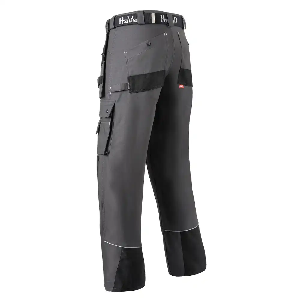 Arbeitshose "8730" Basic in grau/schwarz, 48 - Thumbnail 3