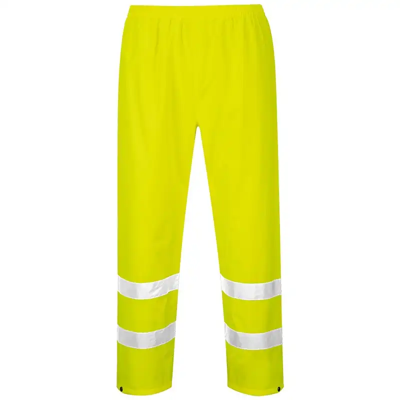 Warnschutz PVC-Regenhose "H441" in gelb, L - Thumbnail 2