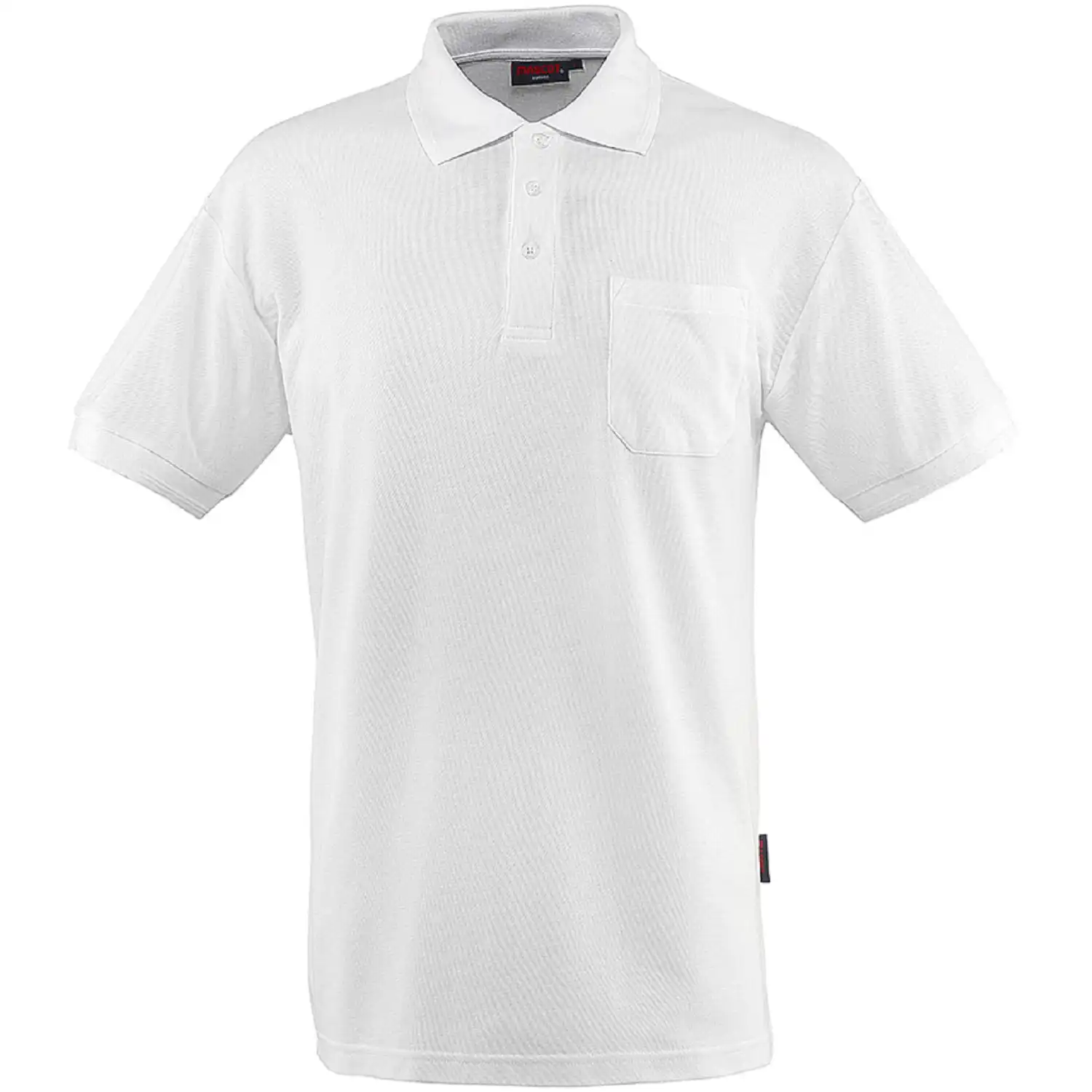 Polo-Shirt "BORNEO" Crossover in XXL, Weiß - Bild 1