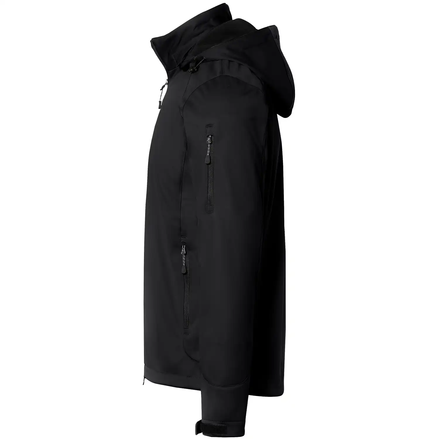 Softshelljacke "ONTARIO" 848 in schwarz, L - Thumbnail 3