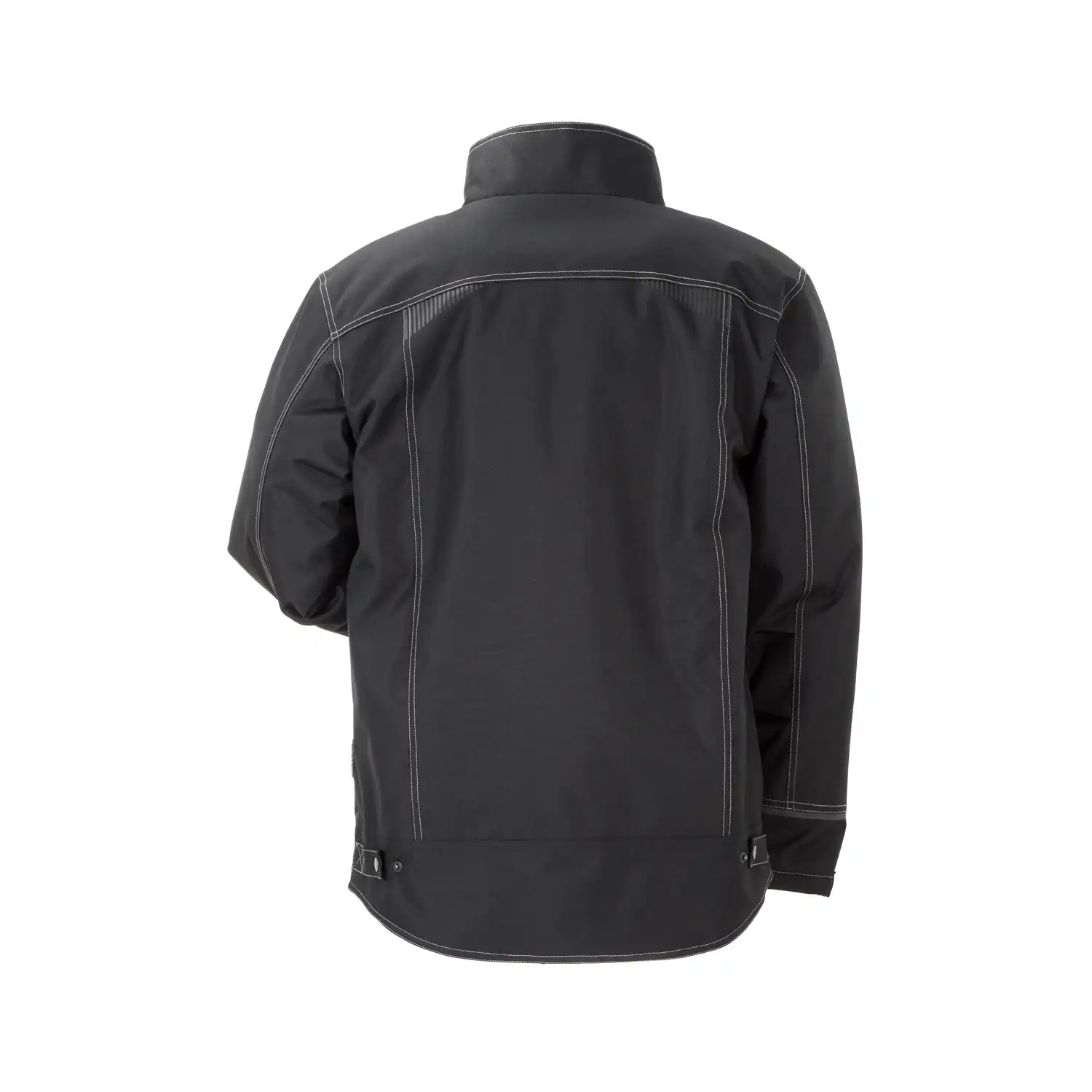 Outdoorjacke "RAVEN" in schwarz/grau, L - Thumbnail 2