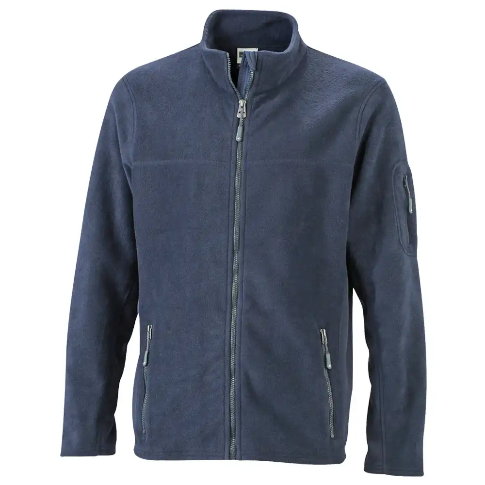Fleecejacke "JN842" in navy/navy, 3XL - Bild 1