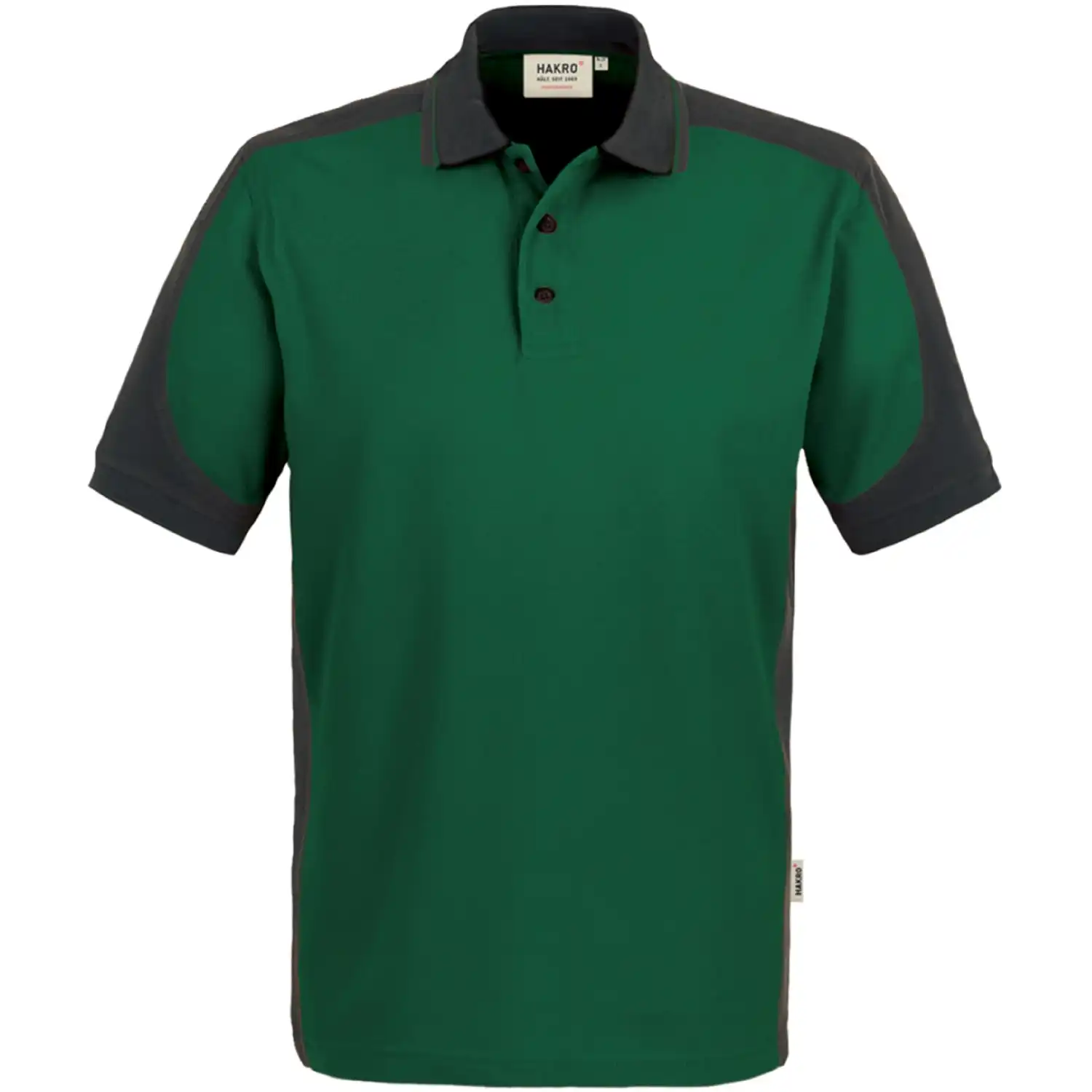 Polo-Shirt "PERFORMANCE CONTRAST" 839 in tanne, L - Bild 1