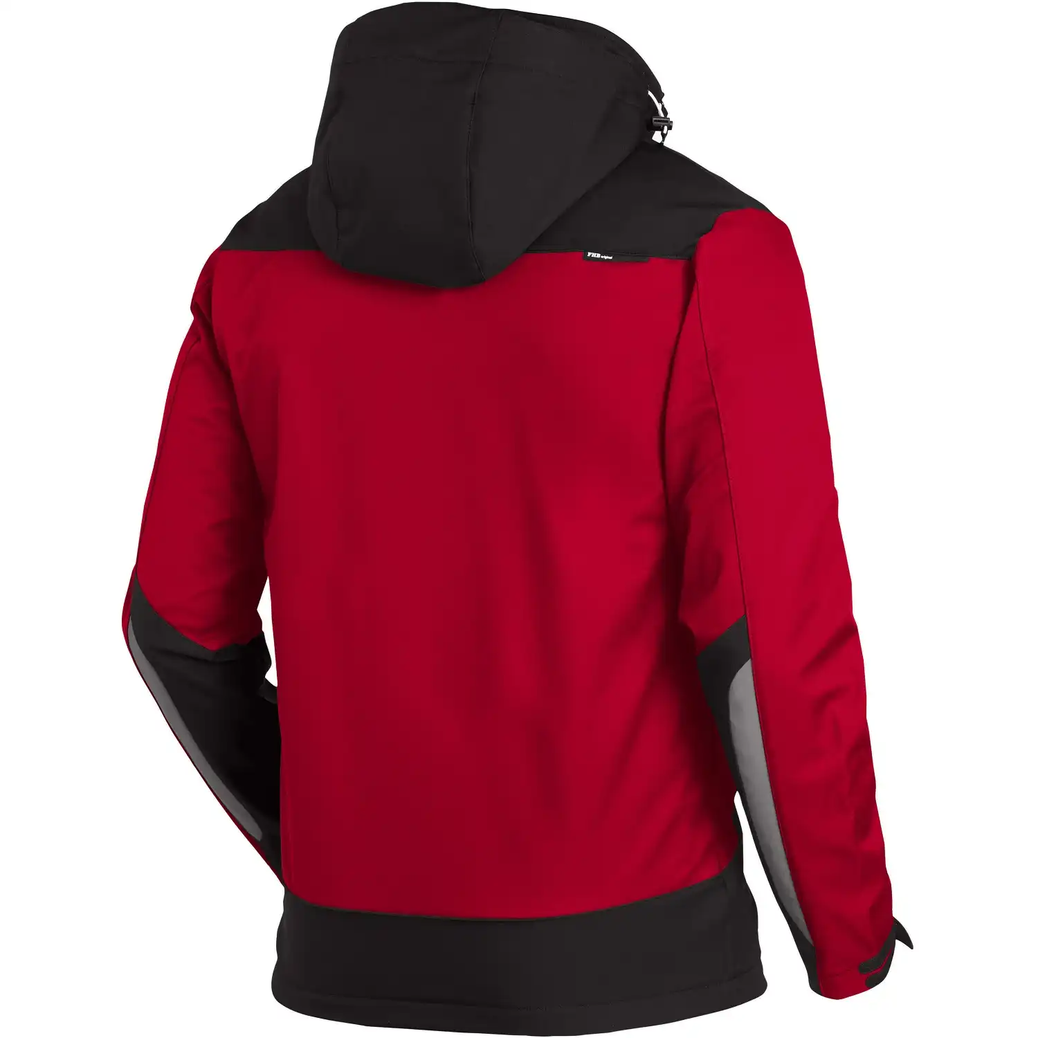 Softshelljacke "JANNIK" in rot/schwarz, L - Thumbnail 2