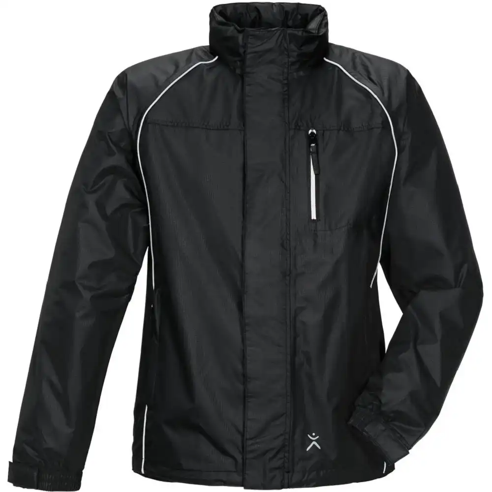 Regenjacke "MONSUN" Outdoor in schwarz, XL - Thumbnail 1