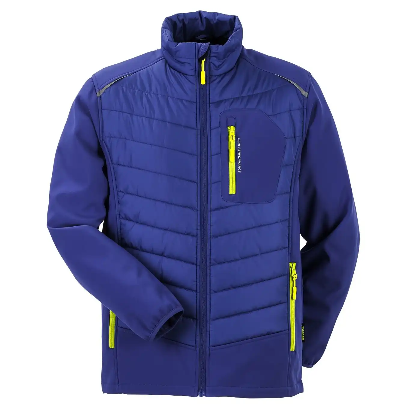 Winterjacke "STRETCHLINE" in kornblau, 4XL - Thumbnail 1