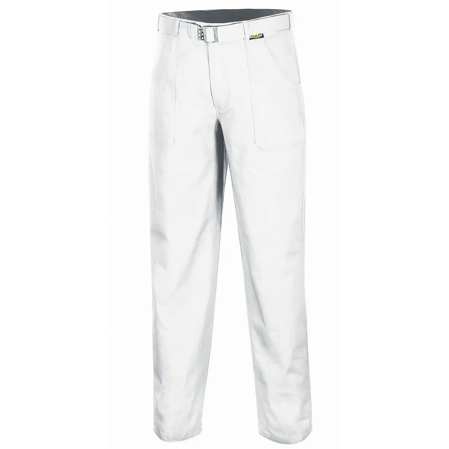 Bundhose 290g/m² "BASIC" Baumwolle in 58, Weiß - Bild 1