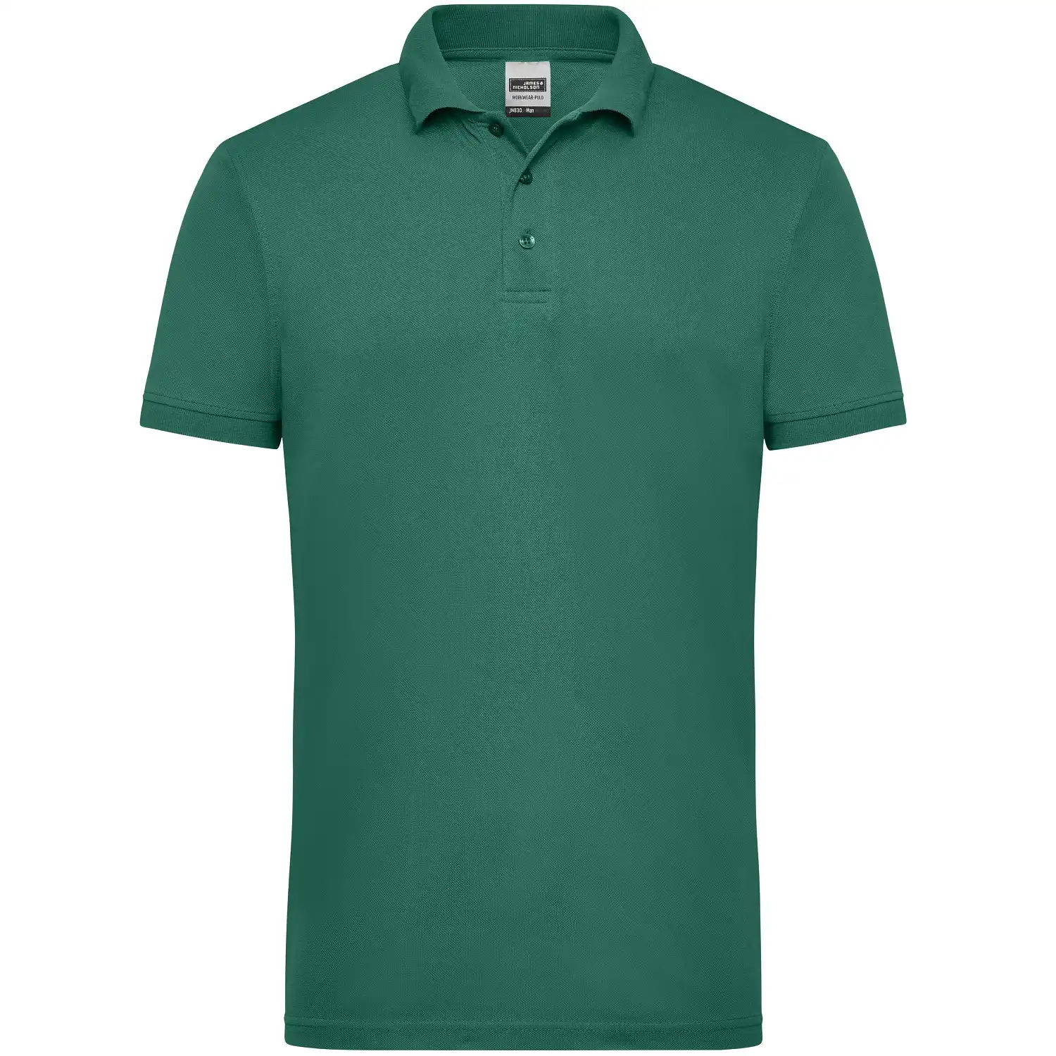 Polo-Shirt "JN830" in dunkelgrün, 3XL - Bild 1