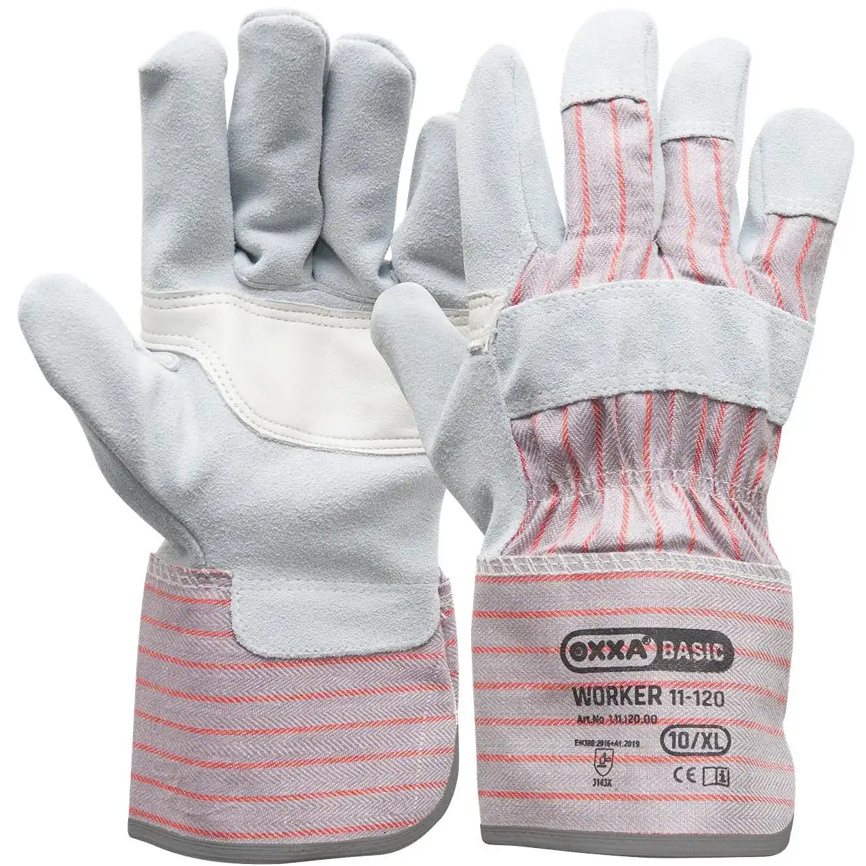 Rindspaltleder Handschuhe Worker 11-120 Größe 10 - Bild 1