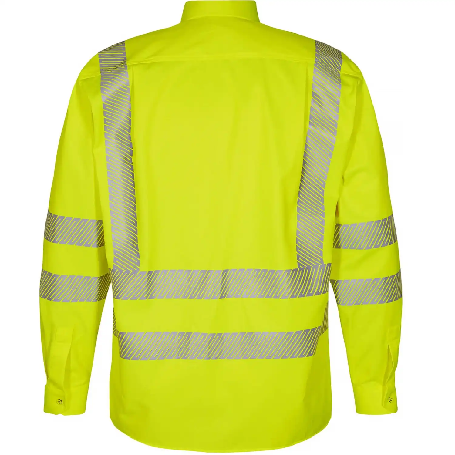 Warnschutzhemd langarm "7011-194" Safety Kl. 3 in gelb, 45/46 - Thumbnail 2