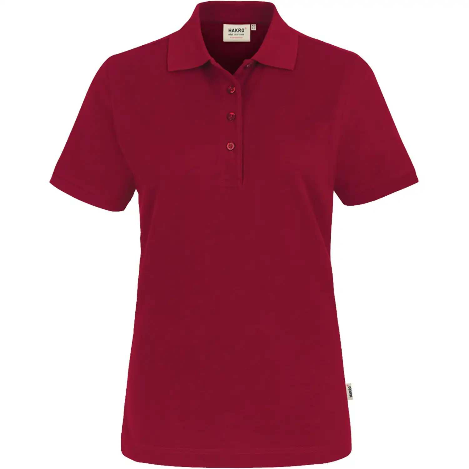 Damen Polo-Shirt "PERFORMANCE" 216 in weinrot, XXL - Bild 1