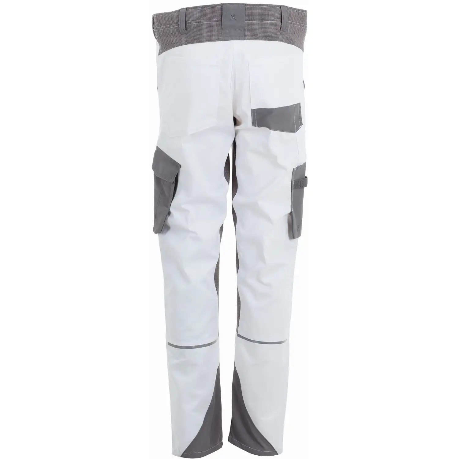 Damen Stretch-Bundhose "NORIT" in weiß/zink, 34 - Thumbnail 2