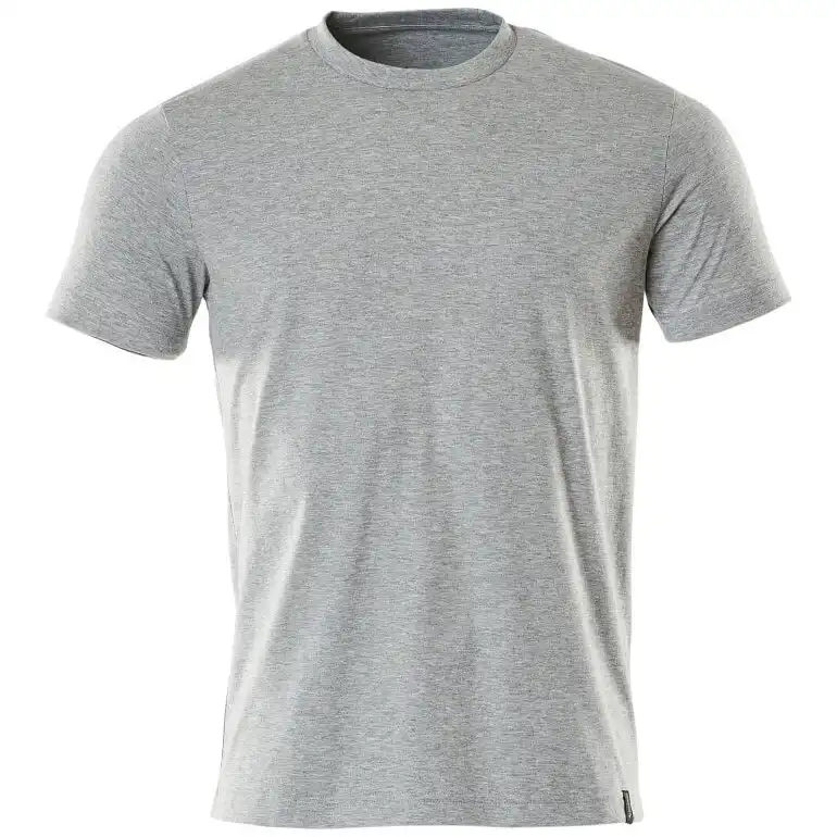 T-Shirt "20182" Crossover in grau-meliert, M - Bild 1