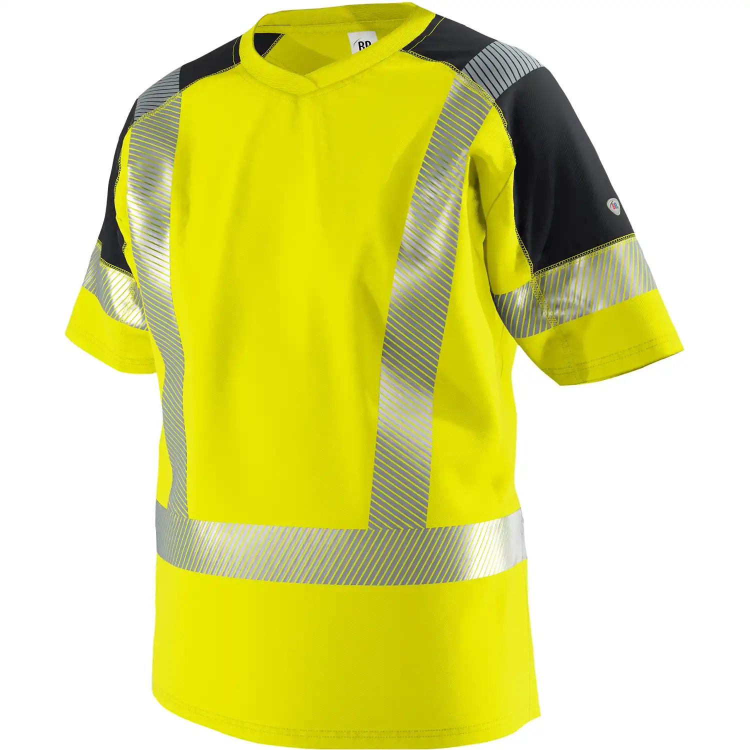 Warnschutz Funktionsshirt "2139-861" in warngelb/anthrazit, XS - Thumbnail 1