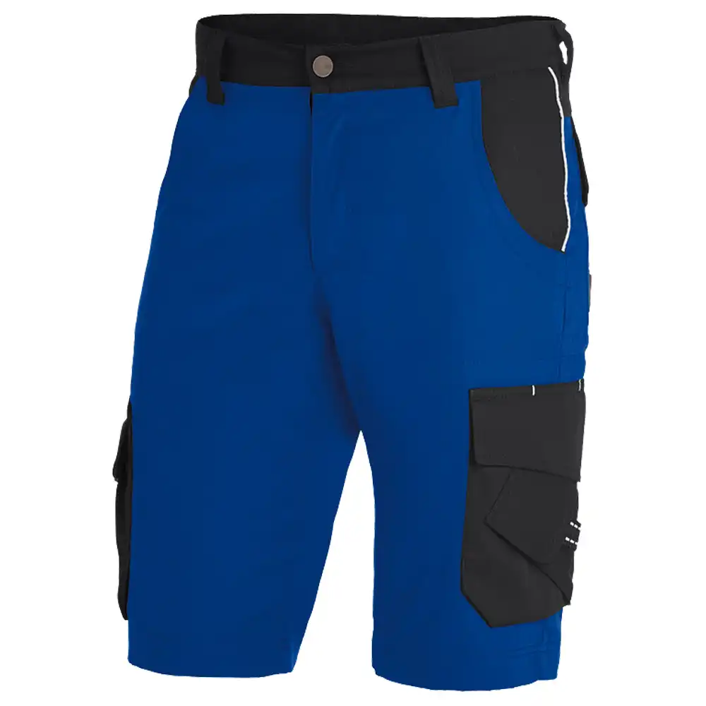 Premium Arbeitsshorts THEO "Twill 300" in royalblau/schwarz, 54 - Thumbnail 1