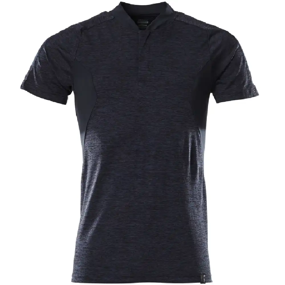 Polo-Shirt mit COOLMAX® Pro "ACCELERATE" in schwarzblau, 3XL - Bild 1