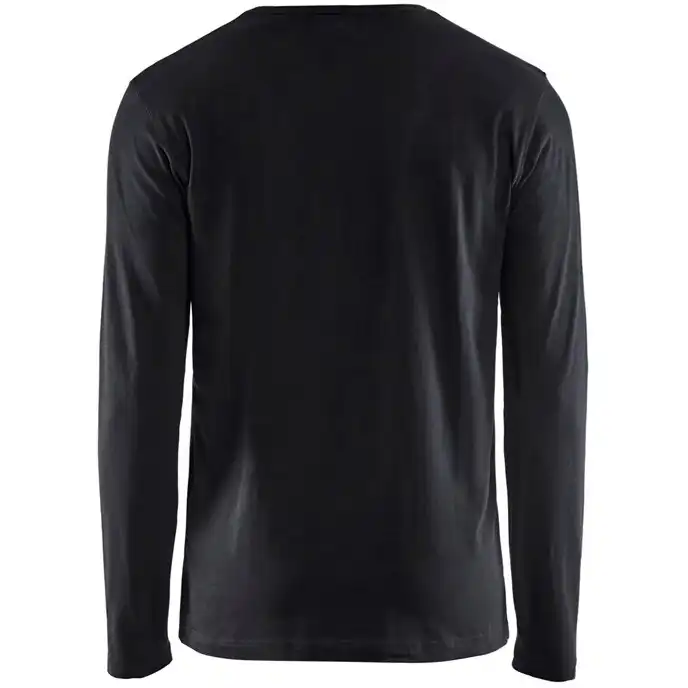 Langarmshirt "3500" in schwarz, L - Thumbnail 2