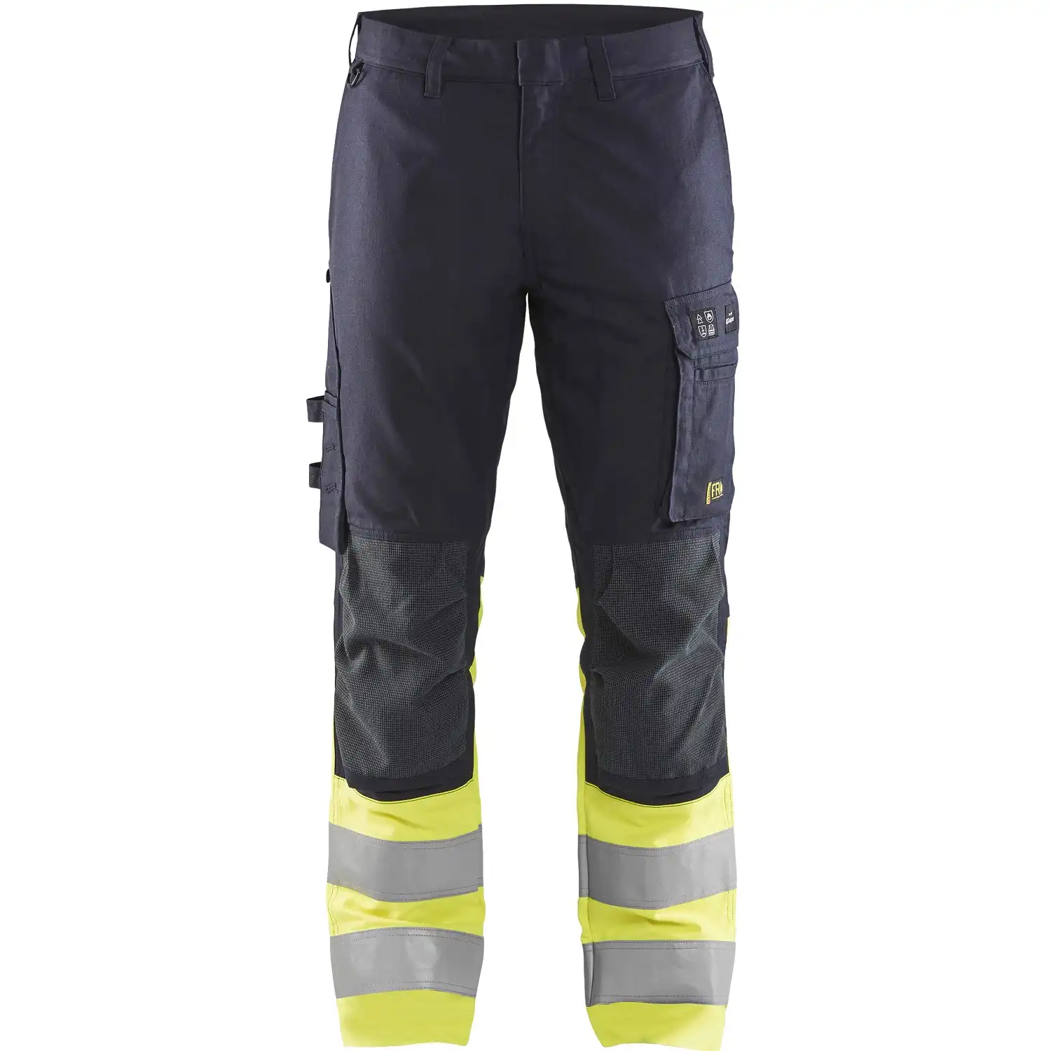 Multinorm Bundhose mit Stretch "1787" Inherent gelb/marine in C46 - Thumbnail 1