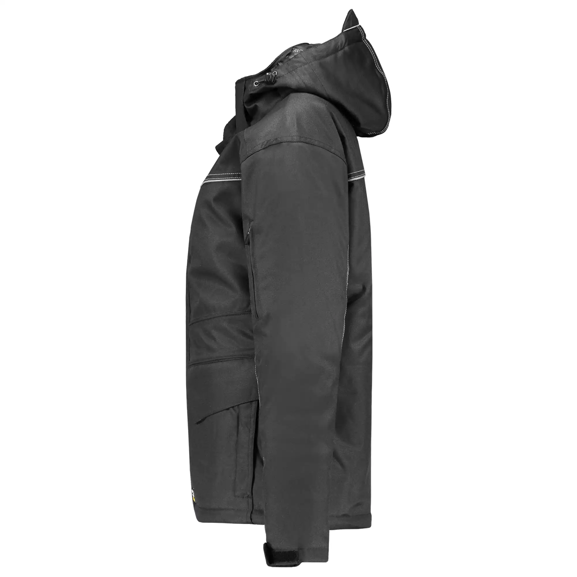 Regenparka "402007" Midi Workwear in dark grey, L - Thumbnail 3
