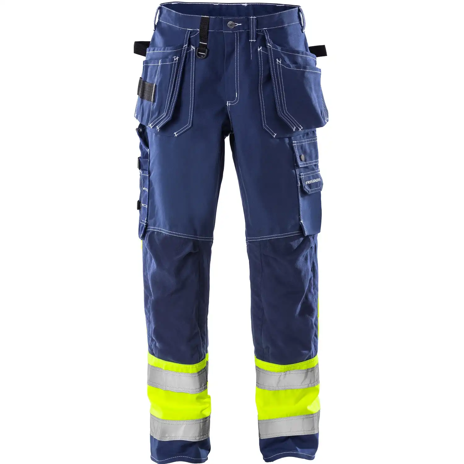 Warnschutz Handwerkerhose "247 FAS" Klassiker in blau/gelb, C52 - Thumbnail 1