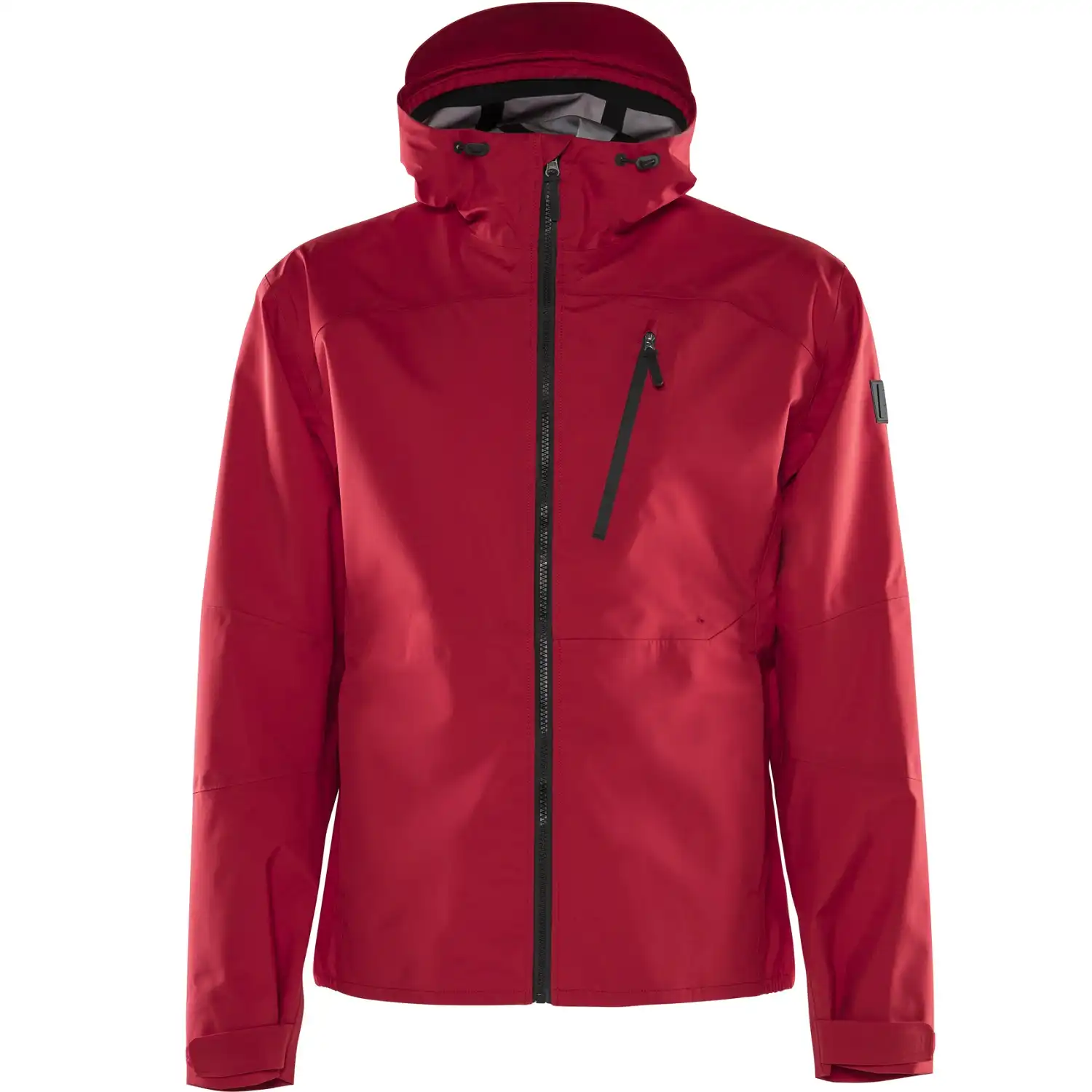 Regenjacke "ZINC" Outdoor in Rot, L - Thumbnail 1