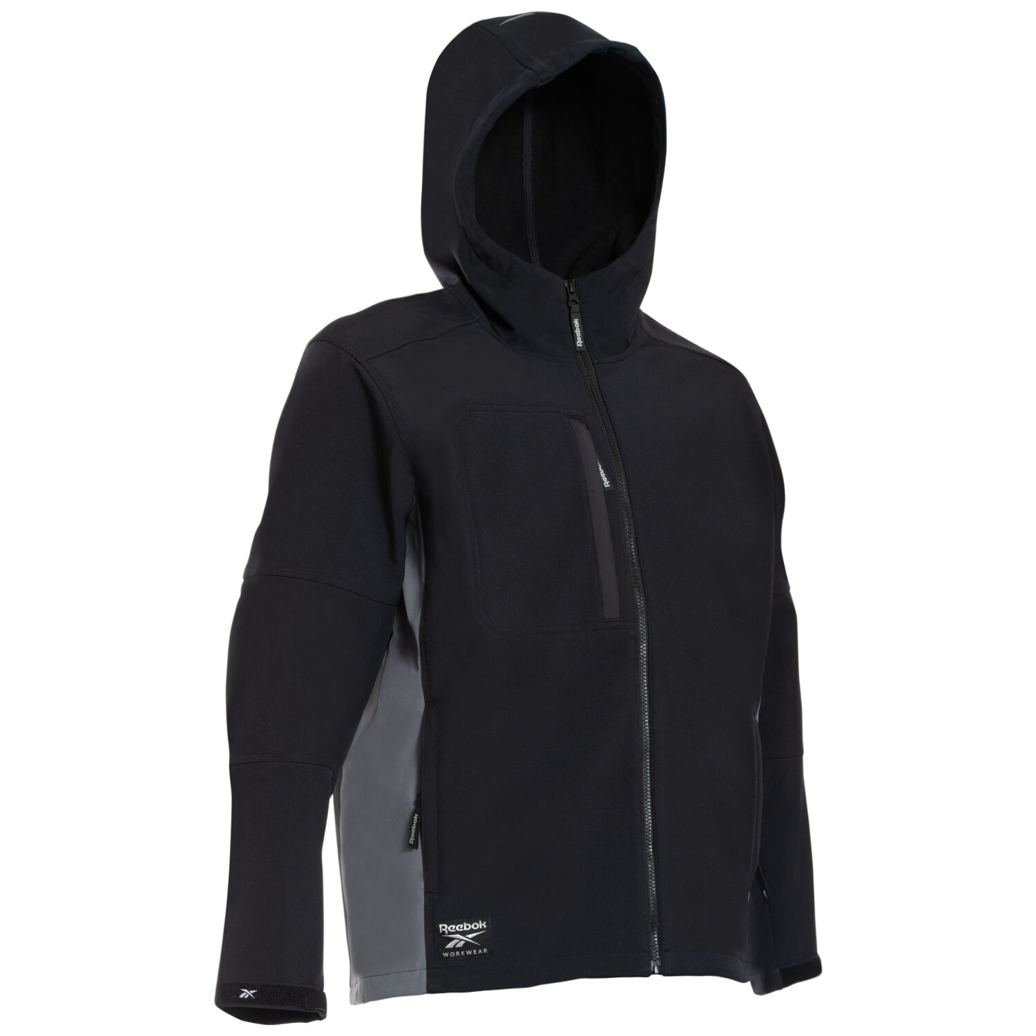Softshelljacke "RB004J" in schwarz, M - Bild 1