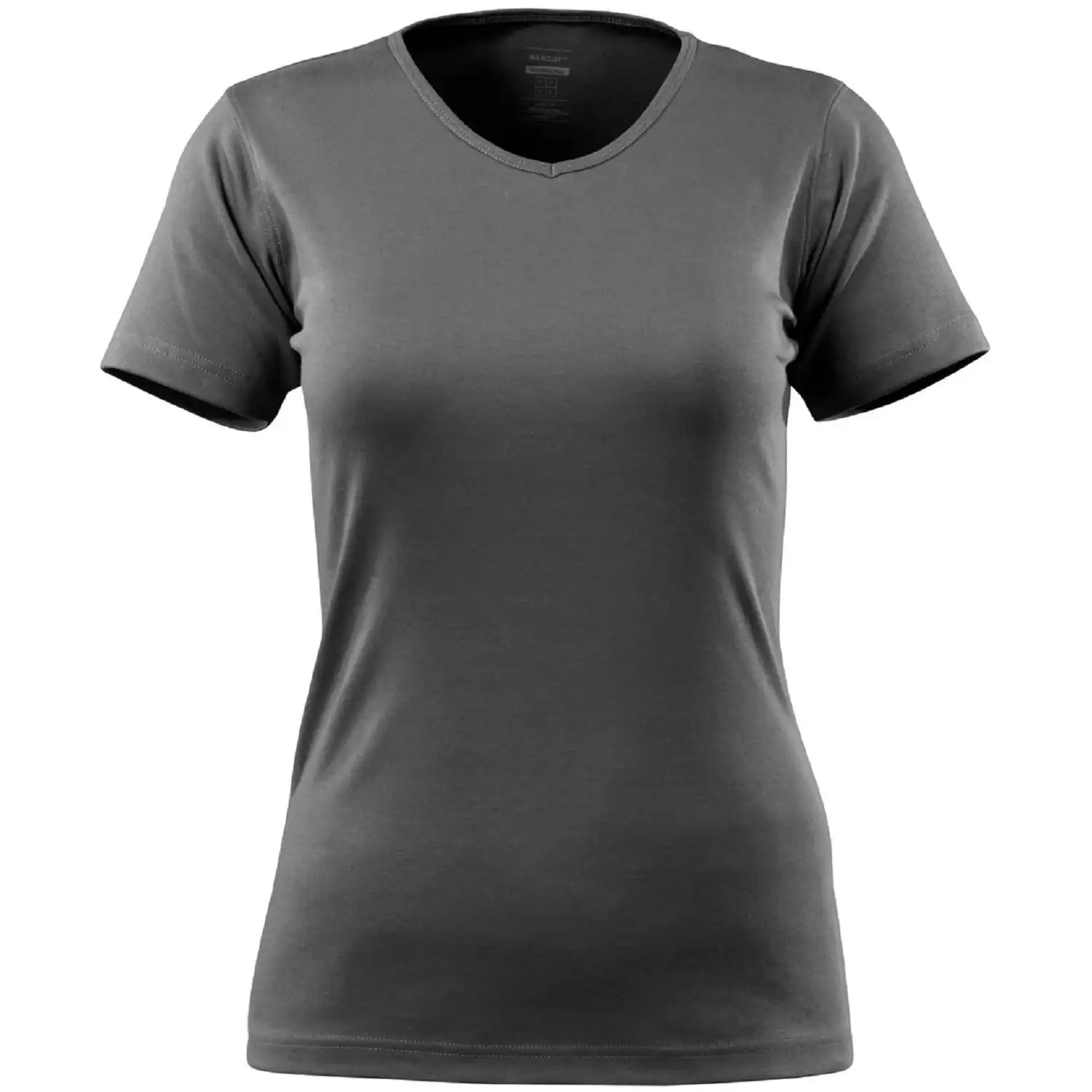 Damen T-Shirt "NICE" Crossover in dunkelanthrazit, L - Thumbnail 1