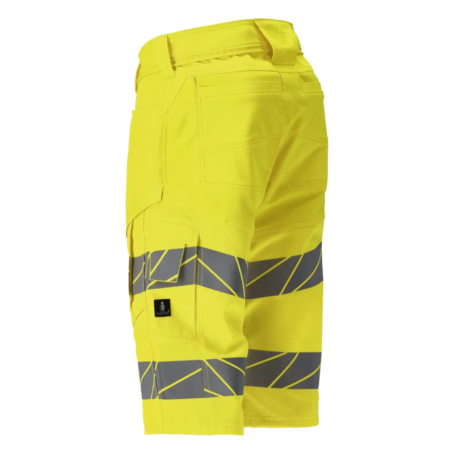 Warnschutz-Shorts lang "25049-236" ACCELERATE SAFE in gelb, C44 (EU 44) - Thumbnail 3