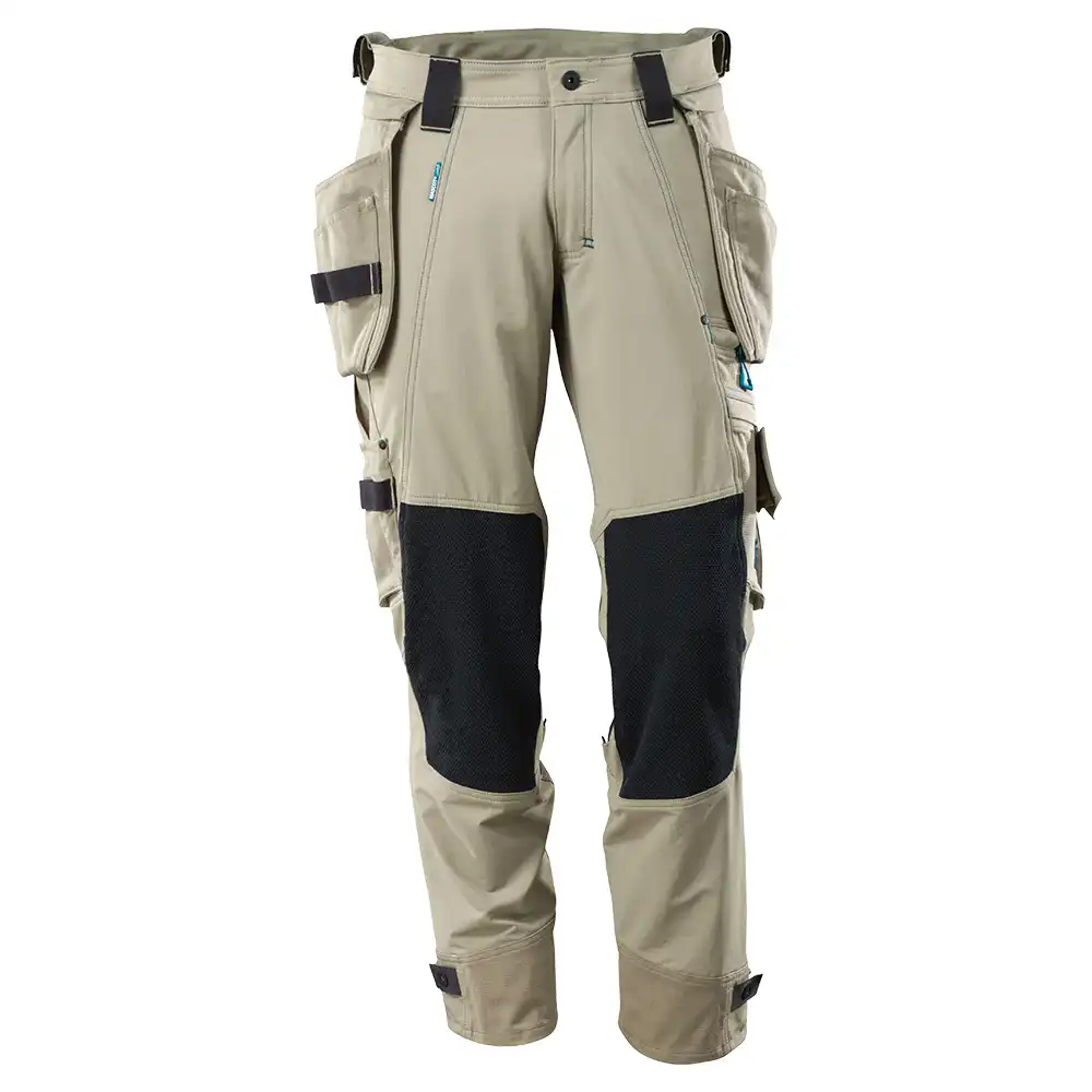 Handwerkerhose Stretch Advanced in hellkhaki, 76C46 (EU 23) - Thumbnail 1